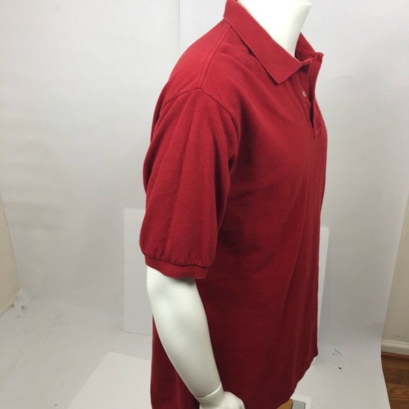 POLO by RALPH LAUREN Men's Polo Shirt Red Sz Lg - Picture 5 of 8